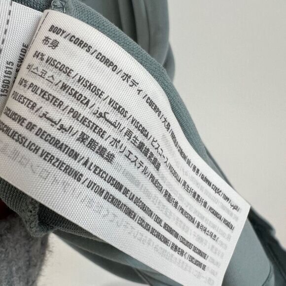 Abercrombie & Fitch Women's XST Tall Light Blue T-Shirt Dress Short Sleeve Knee - Picture 7 of 14